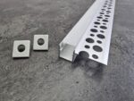 Plaster-In Edge Aluminium LED Profile (2m) - Architectural Corner Finish, Max PCB 10mm - Image 3